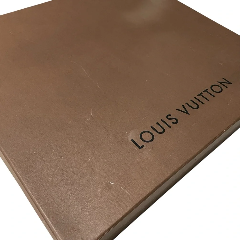 LOUIS VUITTON Large Thin Square Brown Box